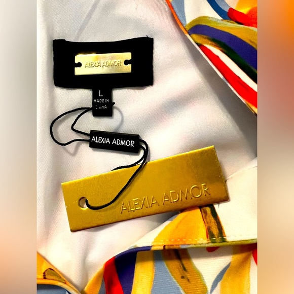 Floral Printed Paris Wrap Midi Dress - Picture 4 of 4